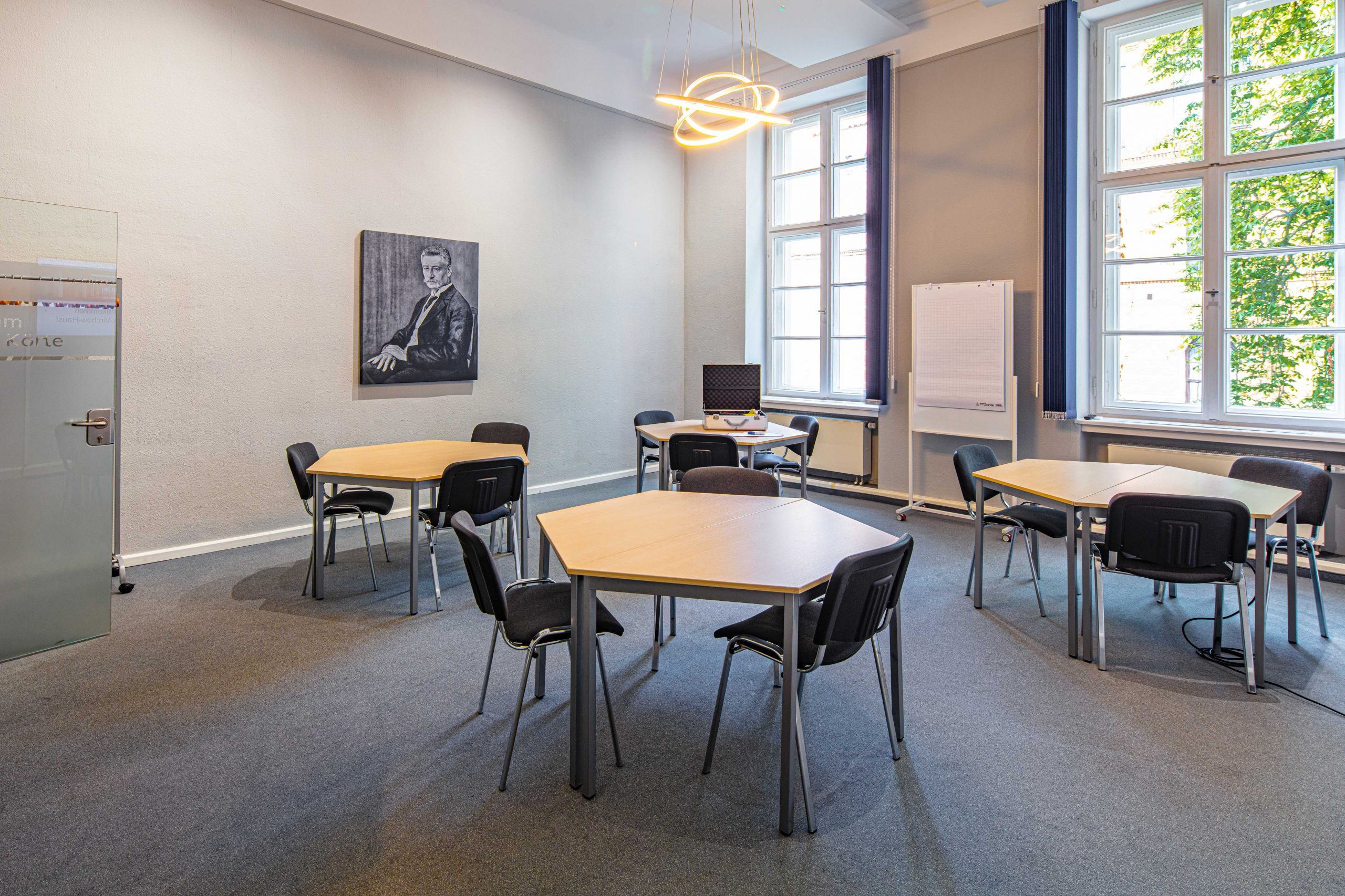 Werner Körte Raum im Langenbeck Virchow Haus Berlin mit flexibler Workshop-Bestuhlung